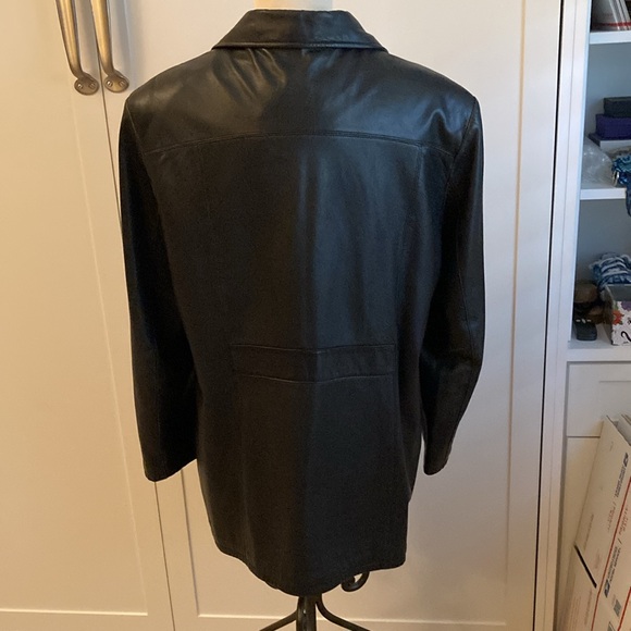 Wilson’s Leather Pelle Studio genuine leather trench coat - Picture 2 of 8